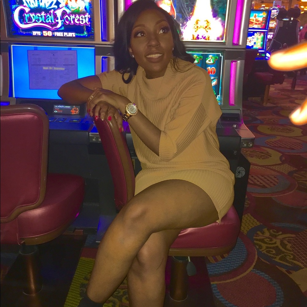 Brown Sweater Dress